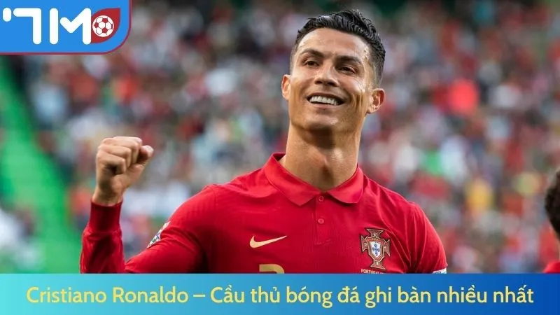 Cristiano Ronaldo – Cầu thủ bóng đá ghi bàn nhiều nhất thế giới